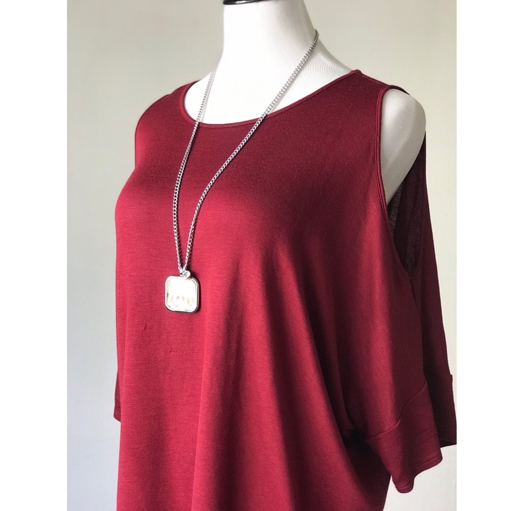 Cold Shoulder Tunic